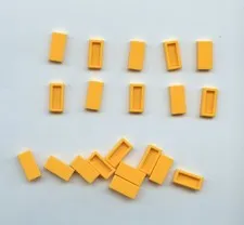 LEGO x 20 Bright Light Orange Tile 1 x 2 3069