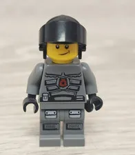 Lego sp106 Space Police 3 Officer 8 Policeman Cop Minifigure From Set 5974