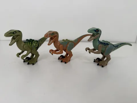 LEGO Raptor Minifigure Lot Jurassic World Dinosaur Velociraptor Raptor05 04 09