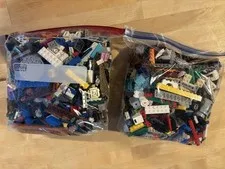 4 lbs pounds of Lego Bricks, Assorted Sizes and Shapes, Adult Owner, Clean, CITY