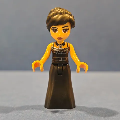 LEGO minifigure, Wednesday, wed004, Wednesday Addams - Black Sleeveless Dress