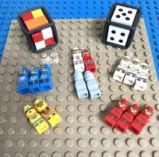 Lego 15 Microfigure Lot  Minotaurus Game/Microfigure, Game Replacement Pcs