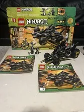 LEGO Ninjago Set 9444 Cole's Tread Assault With Box & Booklet 99% Complete