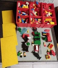 Nice 1989 Lego Large Carrying Case, 3 Mat Inserts & Extra Base Mat NO PIECES