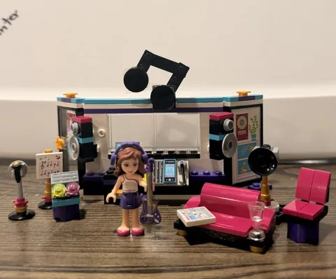 LEGO Friends Pop Star Recording Studio Music Lot w/ Mini-Doll