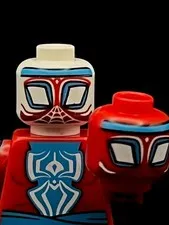 Lego Marvel Spiderman India Pavitr Prabhakar Misprint Minifigure Head Error