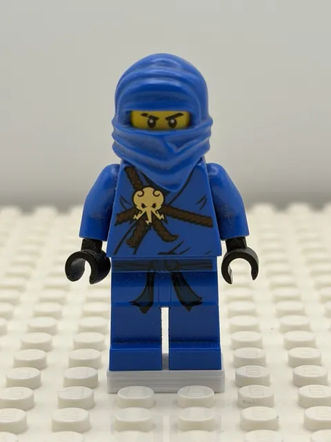 LEGO Ninjago Jay Minifigure (njo0004) – Blue Ninja - The Golden weapons