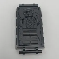 LEGO Star Wars Han Solo in Carbonite Block Piece 87561 Flat Silver Pattern 2009