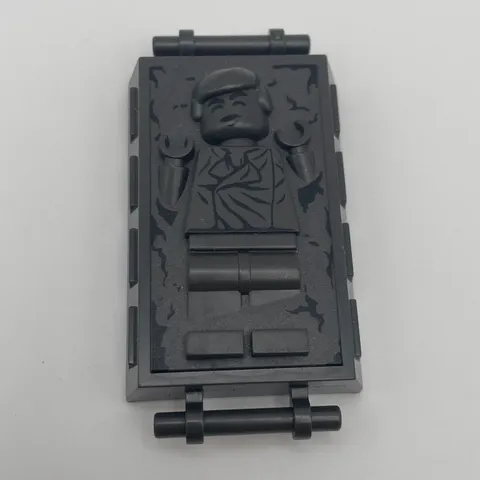 LEGO Star Wars Han Solo in Carbonite Block Piece 87561 Flat Silver Pattern 2009