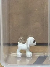 LEGO Parts - White Goat, Mini Doll Style, Baby - No 104989pb02 - QTY 1