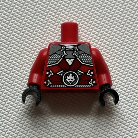 MINT Rare Lego NINJAGO Kai Rebooted Stone Armor Torso Minifigure Target Cube