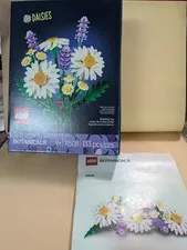 Empty BOX and MANUAL ONLY Botanicals LEGO Dasies Daisy Lavender #11508 No LEGOS
