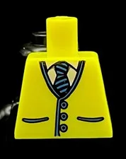 Lego Batman Alfred Pennyworth Misprint Minifigure Mix Torso Prototype Test Error