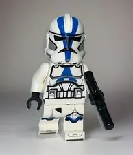 ✅ LEGO Star Wars Minifigure sw1094 Clone Trooper, 501st Legion Minifig & Blaster