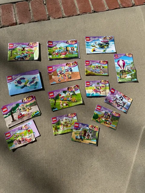 Mixed Lot of Legos - Harry Potter, Friends, Disney, DC Super Hero Girls