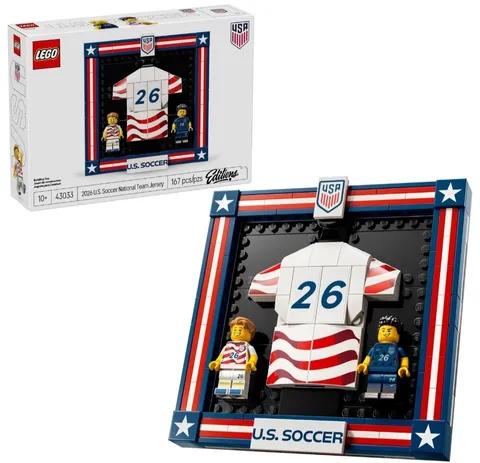 LEGO US Soccer National Team Jersey Building Set 43033 NEW UNOPENED BOX