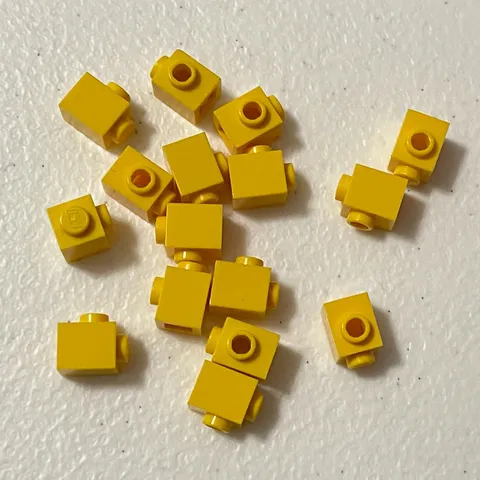 Lego 87087 Yellow Replacement Add-on Pieces Parts Lot of 16
