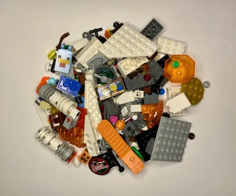 LEGO Bulk Bricks Lot | 5 OZ Bag | Assorted Pieces | Used/Good Condition