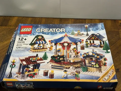 LEGO Creator Expert: Winter Village Market (10235) - New In Smushed Box