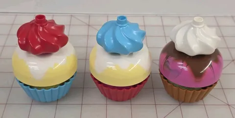 12 pc Lot LEGO Duplo Ice Cream Cupcake Creative Cakes 