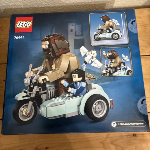 LEGO Harry Potter Hagrid & Harry's Motorcycle Ride 76443 617 pcs Box 9+ New