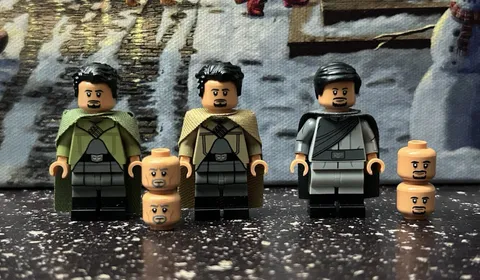 LEGO Custom BricksandFigsDE Melnik BrickDaddyMinifigures Bail Organa Lot