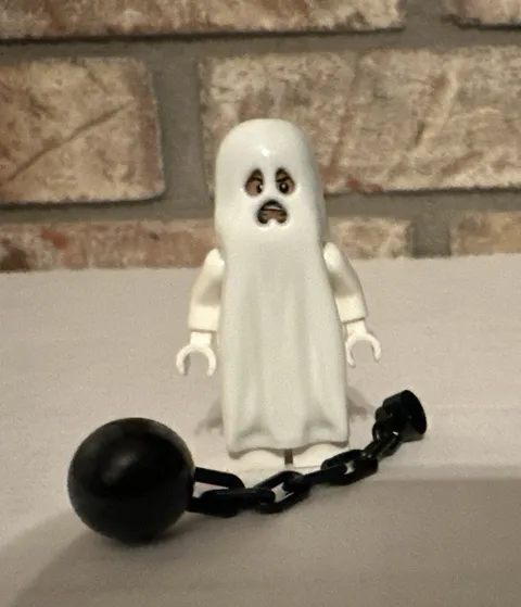 Lego Scooby-Doo Glowing Ghost/Bluestone the Great Minifigure scd007 Ball & Chain