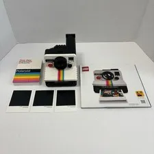LEGO Ideas 21345 Polaroid OneStep SX-70 Camera Complete with Instruction Manual