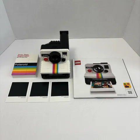 LEGO Ideas 21345 Polaroid OneStep SX-70 Camera Complete with Instruction Manual