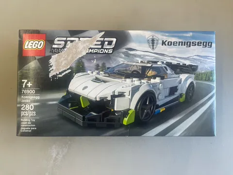 LEGO SPEED CHAMPIONS: Koenigsegg Jesko (76900) NISB Box Is Not Perfect See Pic