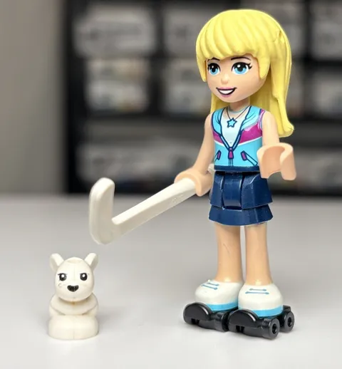 LEGO Friends Stephanie Minifigure Mini Doll frnd0258 30405 Hockey Practice