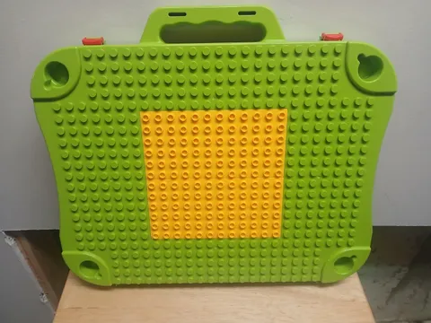 Kidoodler Duplo Table W/ Storage Play Board Activity Desk Kids Toy Preschool