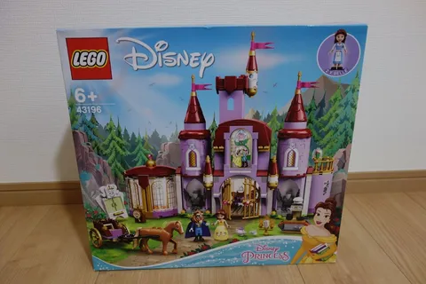 Unopened LEGO 43196 Belle and the Beast s Castle Disney Princess Beauty and the