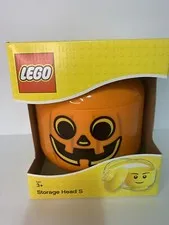 Lego Pumpkin Storage Head Container Halloween Stackable 2019 ed. Art.4031 NIB