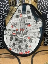 Lego Star Wars Millennium Falcon Zippered Storage Minifigure Carrying Case Bag