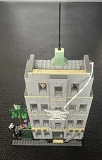 New Lego Spider-Man 76350 Building Build ONLY! No Minifigures Or Hot Dog Cart