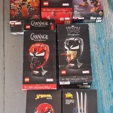 Empty LEGO  Marvel BOXES ONLY NO LEGOS ARE INCLUDED