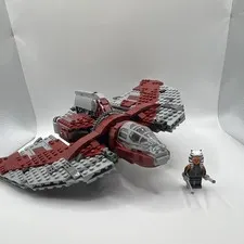 LEGO STAR WARS AHSOKA TANO'S T-6 JEDI SHUTTLE  75362 - 99% Complete