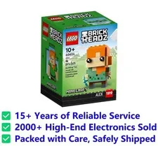 LEGO BrickHeadz Minecraft Alex 40624 New Sealed Box Wear Possible