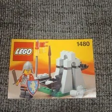 Vintage Lego Set Manual Only 1480 Kings Catapult 