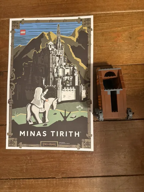 LEGO Lord of the Rings | Minas Tirith Launch Event | SIEGE TOWER + POSTER