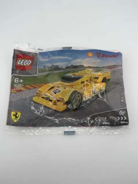 Lego 2014 40193 Lego 512 S Shell Ferrari Polybag International NEW