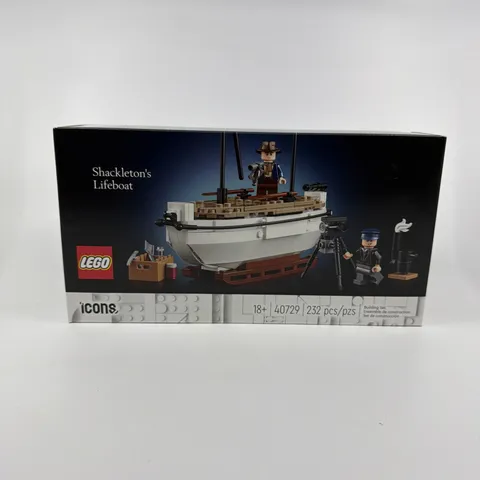 LEGO Icons 40729 Shackleton's Lifeboat New Sealed GWP Limited Edition 232pc Set