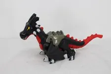 Lego Duplo Castle Black Red Dragon Figure #4784 Stackable Kids Toy 2004