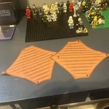 LEGO Star Wars Jabba’s Sail Barge 6210 Replacement Cloth Sails Set Of 2