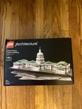 LEGO 21030 Architecture United States Capital Building NEW But Damaged Box