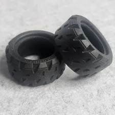LEGO 44308 Tire 43.2 x 22 H Black x2 Genuine