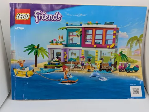 Lego Friends 41709 Vacation Beach House Instruction Manual - 2022