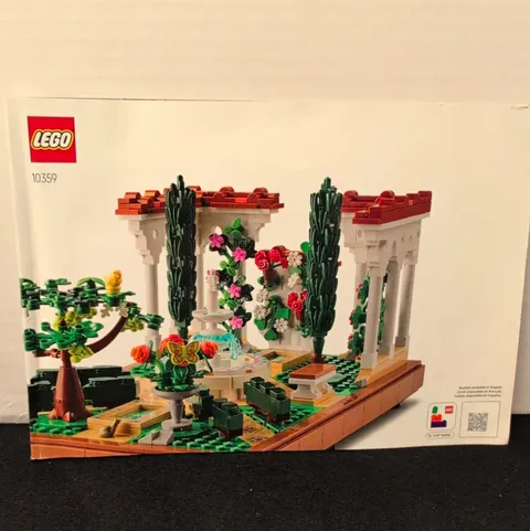 LEGO Icons 10359 Fountain Garden Illustrated Manual Booklet EN/FR/ES 2024