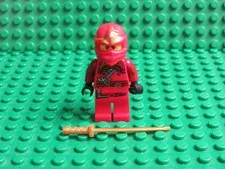 Kai ZX 9561 9441 9449 Red Ninja Ninjago LEGO Minifigure katana sword GS19